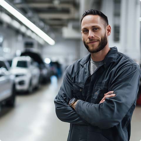 Professionele monteur